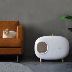 Makesure All In One Storage Cat Litter Box-Petroom