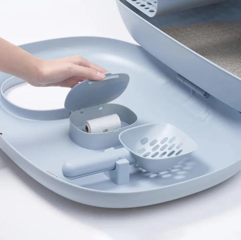 Makesure All In One Storage Cat Litter Box-Petroom