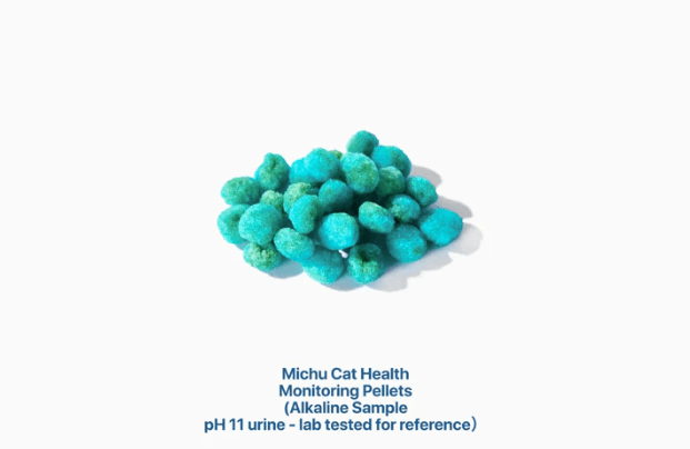 Michu Cat Health Monitoring Pellets - Colour Changing Indicators For Home Urine Testing-Petroom