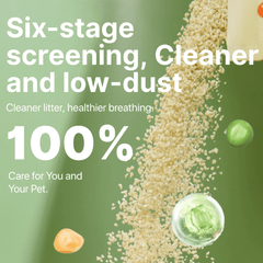 Michu Tofu Cat Litter For Kittens and Rabbits 2.5kg/6L 2.5kg/6L-PETROOM