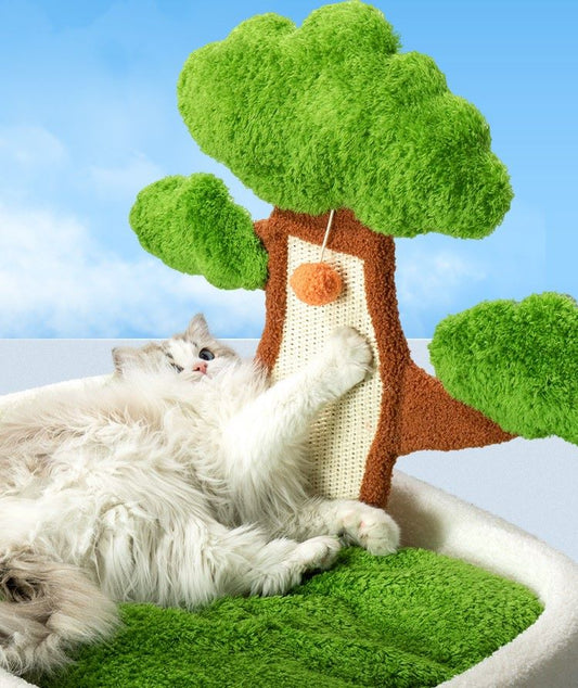 Rileycat Pine Bonsai Pet Bed-Creative Cat Tree XL