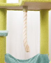 Tall Cat Tree Multi-Level Aesthetic Cat Tower with Sisal Posts 154cm