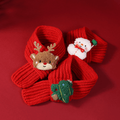 Christmas Pet Scarf in Four Festive Designs – For Cats & Small Dogs-PETROOM