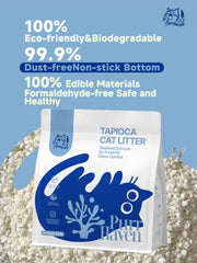 Purr Haven Eco Tapioca and Seaweed Extract Cat Litter 2.5.kg-Petroom