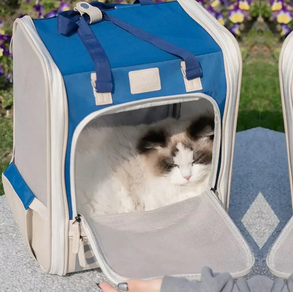Purrpy Elegant Pet Backpack-Petroom