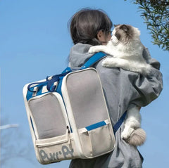 Purrpy Elegant Pet Backpack-Petroom