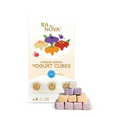 RANOVA Freeze-dried Yogurt Cubes For Dogs & Cats x 40 Pieces Mixed Flavor-PETROOM