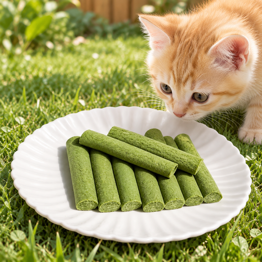 PawDry Freeze-Dried Cat Grass Stick for Cats 100g