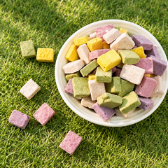 PawDry Freeze-Dried Chicken & Fruit Vegetable Cubes 100g for Cats and Dogs