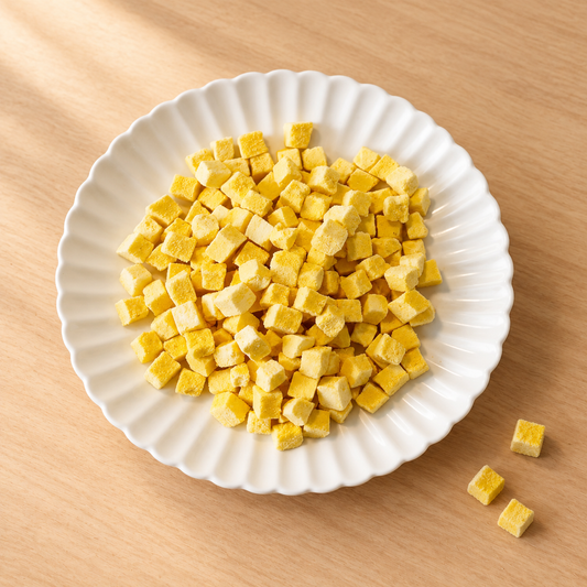 PawDry Freeze-Dried Cheese Cubes 100g | Dairy Freeze Dried Treats for Cats and Dogs