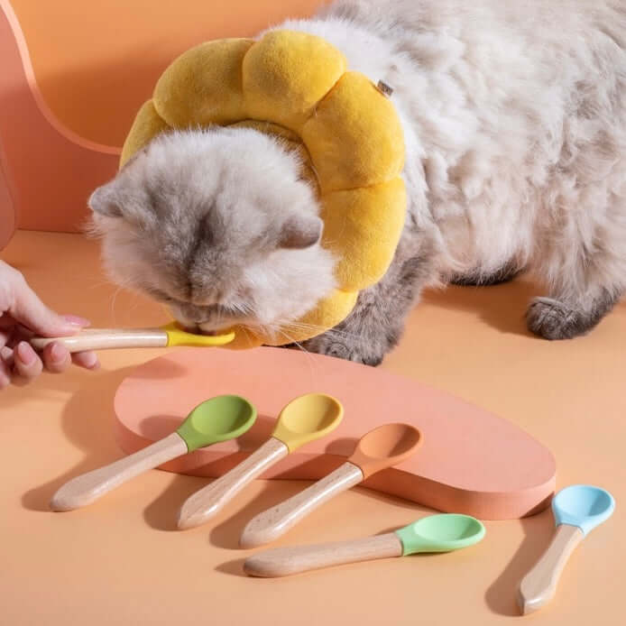 Silicone Reusable Pet Food Can Spoon-PETROOM