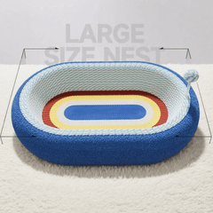 Starry Sky Deep Cat Scratching Bed-Petroom