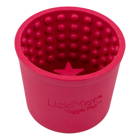 LickiMat Yoggie Pot Slow Feeder Bowl for Dogs
