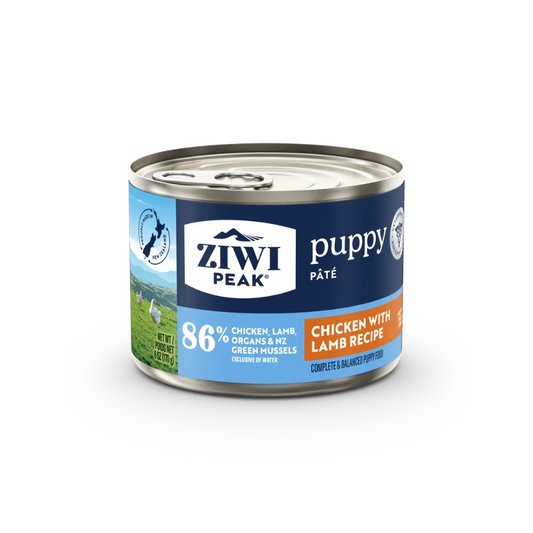 Ziwi Peak Chicken with Lamb Puppy Wet Dog Food Cans 170g x12