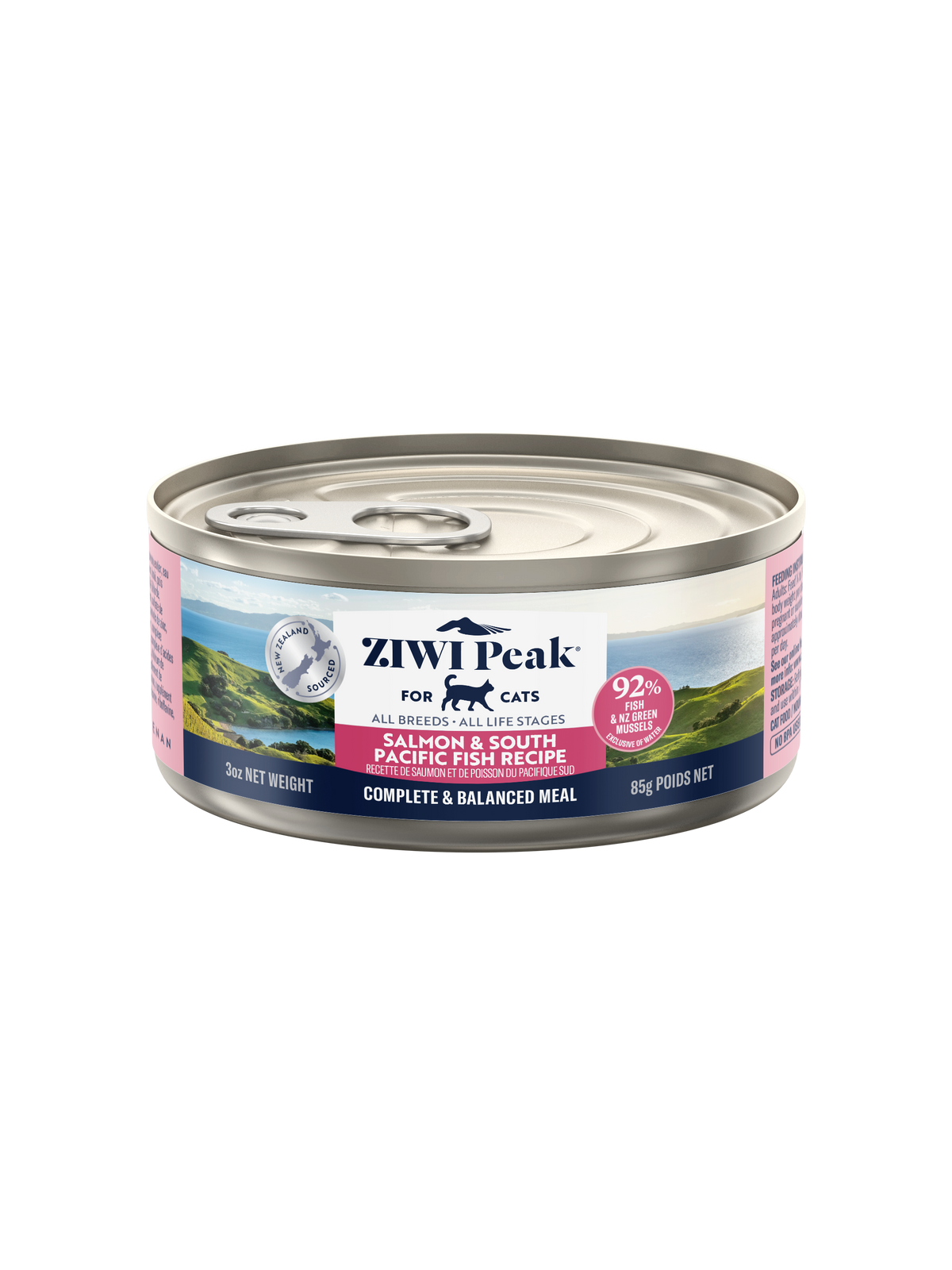 Ziwi Peak Salmon & South Pacific Wet Cat Food - Multipack