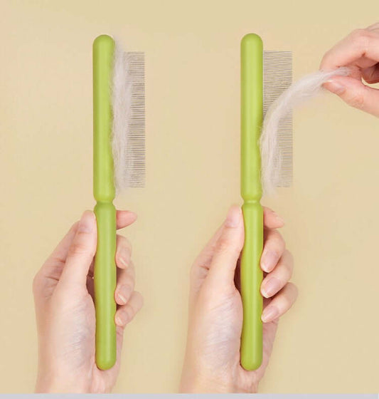 AIWO Fine-Tooth Deshedding Comb for Cats and DogsPetroom