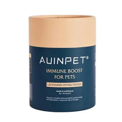 Auinpet immune boost for pets powder container on a white background