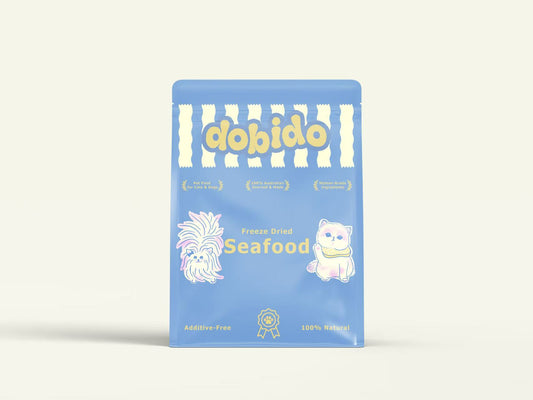 DOBIDO Freeze-Dried Tarako Bites (Cod Roe) 60g for Dogs & Cats