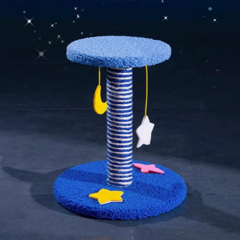 Galaxy Space Capsule Cat Scratching Posts