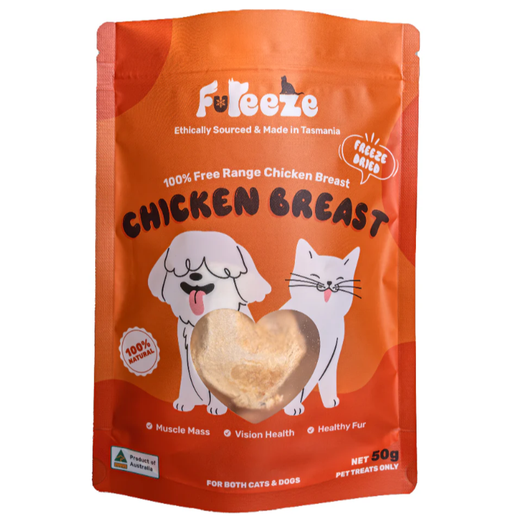 FUREEZE Freeze-Dried Free Range Chicken Breast 50g