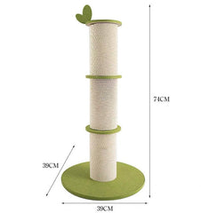 Bamboo Corrugated Cardboard Cat Scratching Post