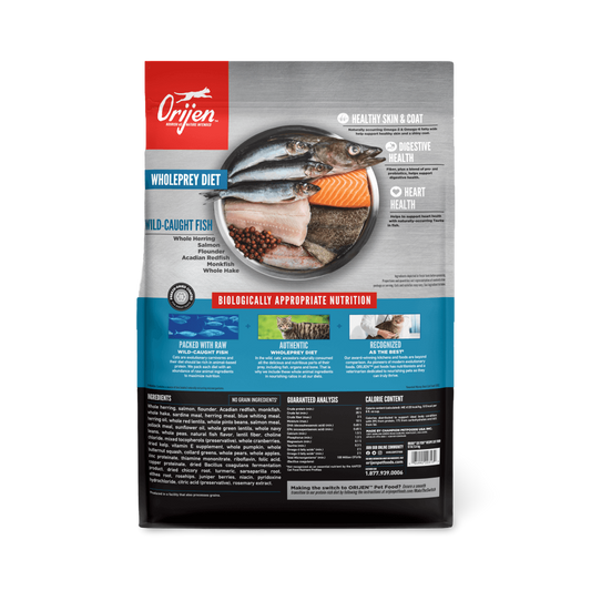 Orijen Six Fish Dry Cat Food 5.45kg