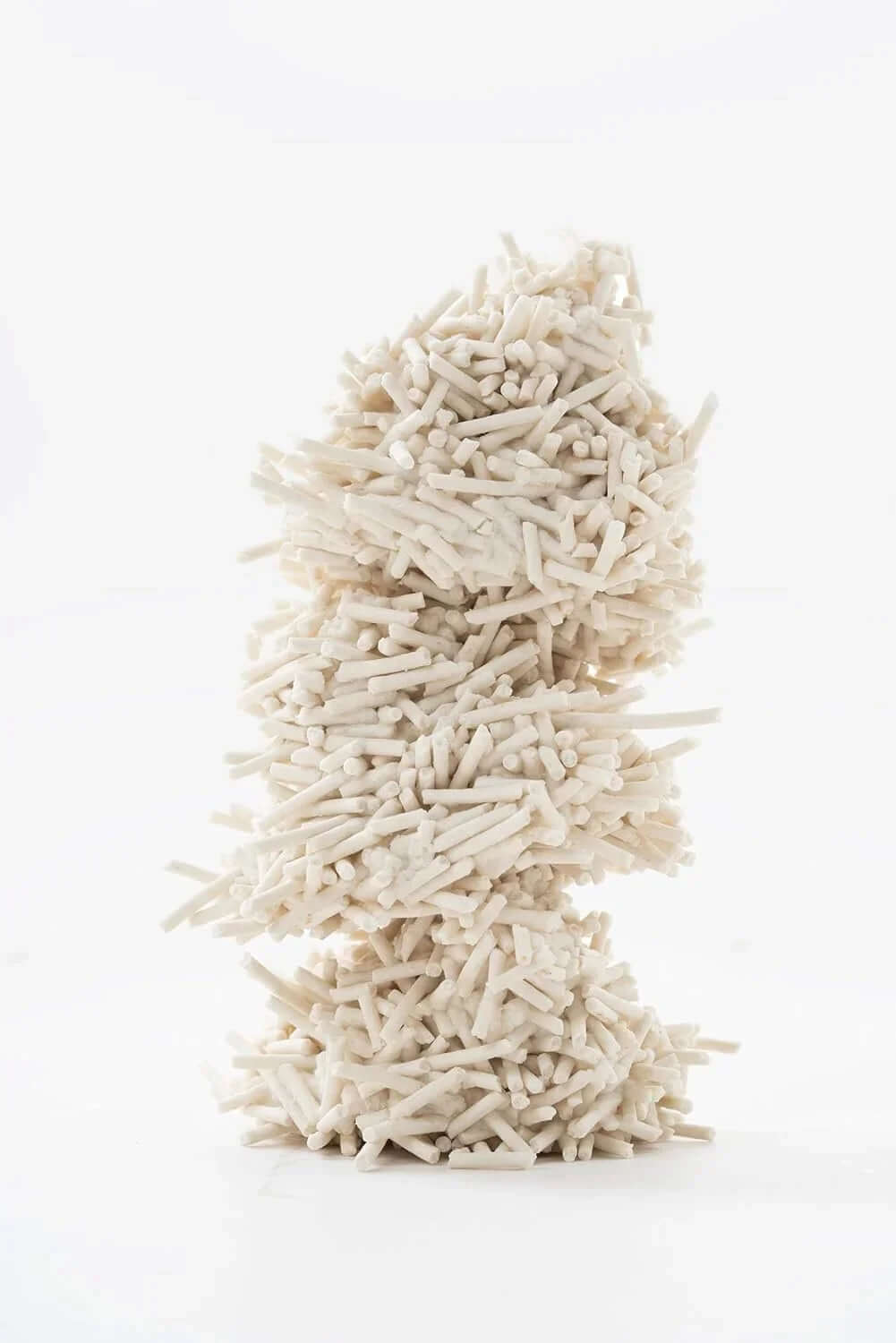 White cat scratcher posts for pet furniture, ideal for claw maintenance and play