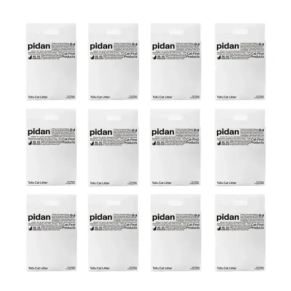 Pidan Tofu Cat Litter bags, eco-friendly clumping litter for cats, pet supplies