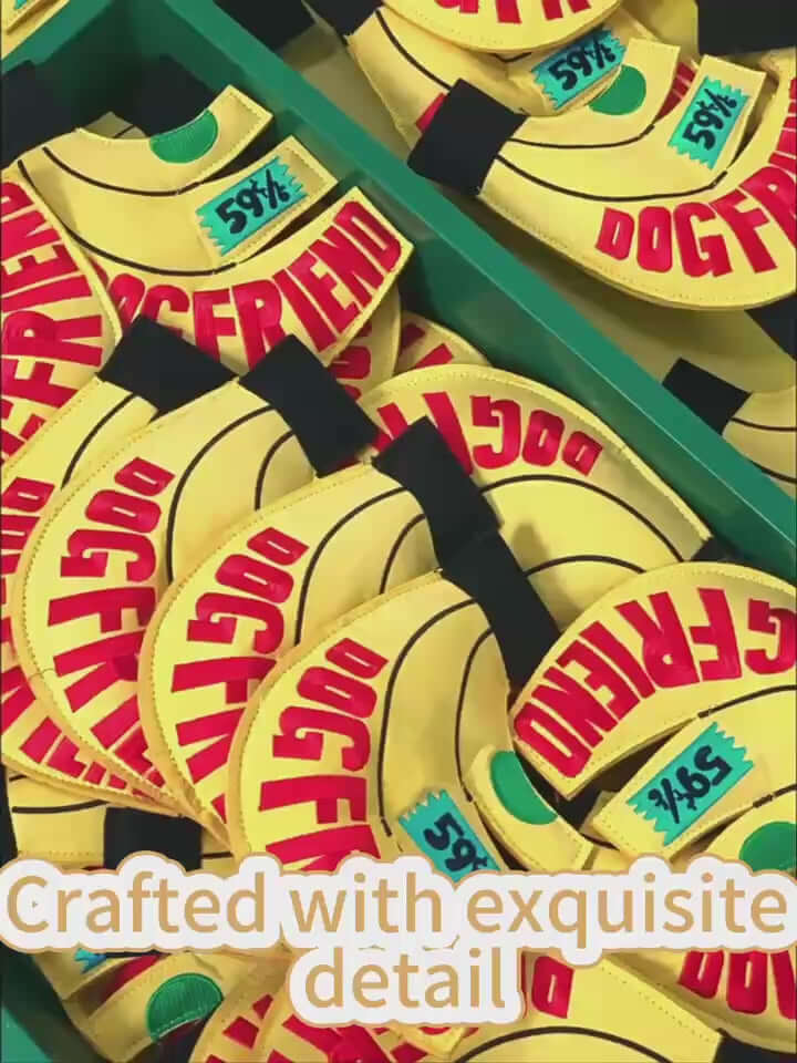 Banana-Shaped Dog Flying Disc Interactive Outdoor Training Toy For Dogs-Petroom