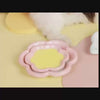 Cute ceramic pet non-slip food bowls in various shapes