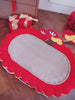 Cozy Cat Bed & Scratching Sofa with Sisal Surface - Festive Decor Edition - cat scratchers on a wooden floor.