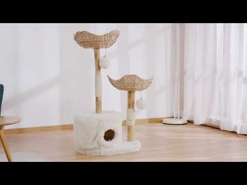 Michu Premium Real Wooden Cat Tree-Large- Spacious Australian Feline Haven Pre-Order-Petroom