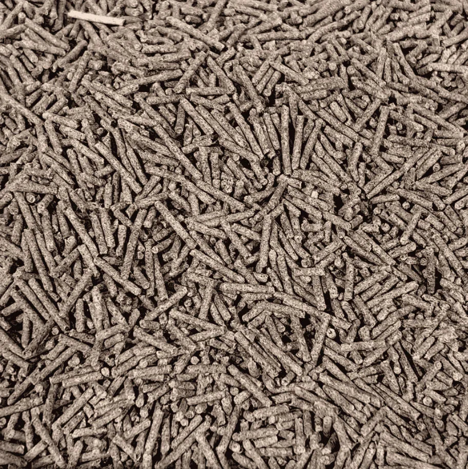 Purr Haven Green Tea Plant & Tofu Cat Litter 2.5kg/6l natural plant-based litter close-up texture.