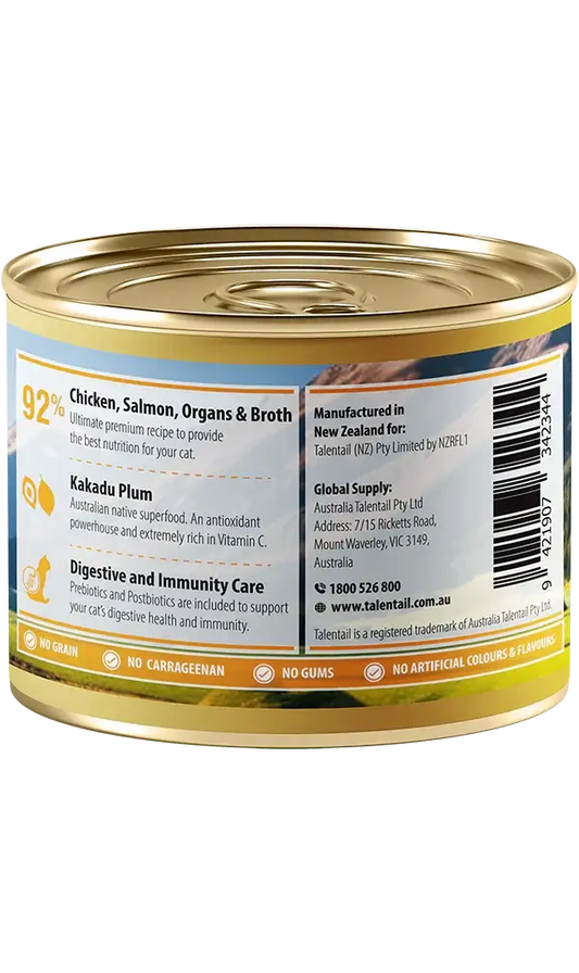 Talentail Ultimate New Zealand Chicken Cat Wet Food 180g