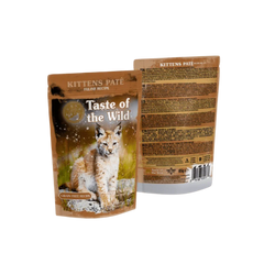 Taste of the Wild Grain-Free Kitten Recipe - Chicken Pate 85g x 12 Pack - Premium wet cat food pouches