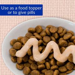 INABA Churu Puree Cat Treats - Chicken Varieties Bulk Pack 50 x 14g on kibble as a food topper.