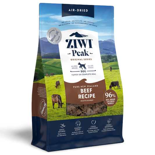 Ziwi Peak Air Dried Beef Recipe Dry Dog Food-PETROOM